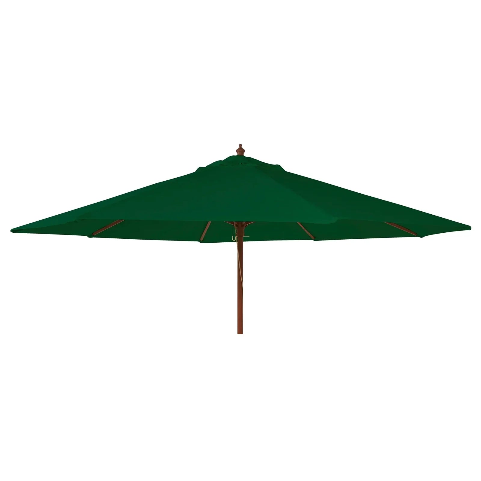 Alexander Rose Round Eucalyptus Wood Parasol 3m