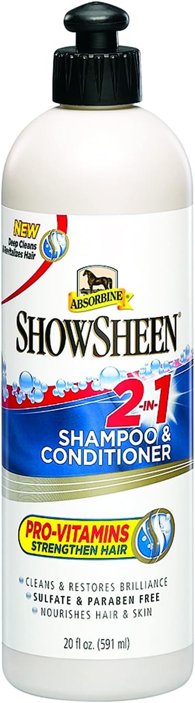 Absorbine Showsheen 2 in 1 Shampoo & Conditioner 591ml